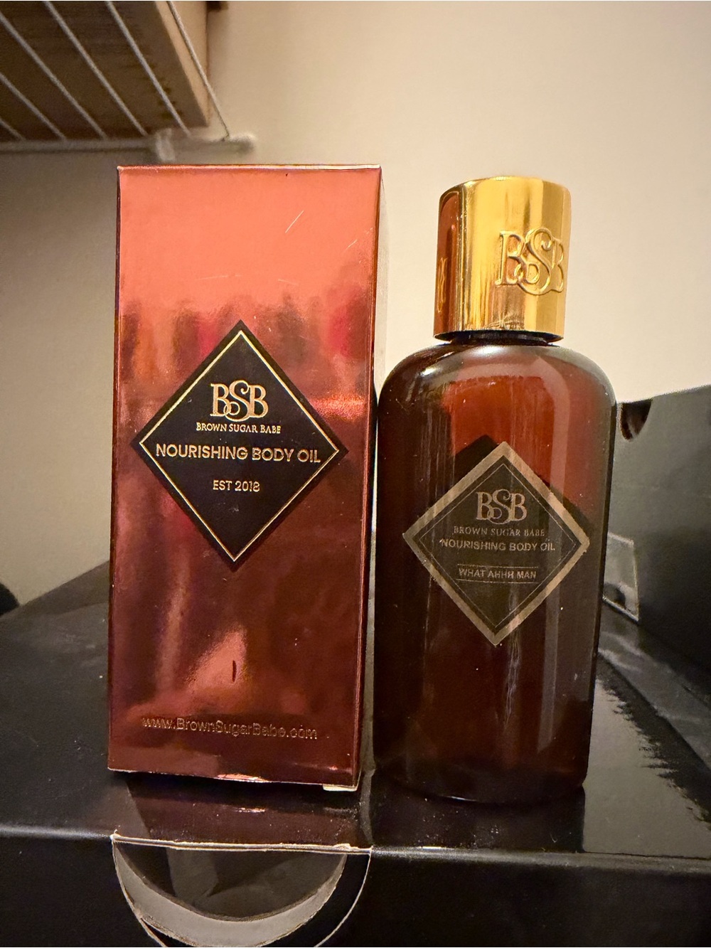 Nourishing Body Oil - What ah man